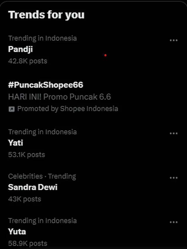 Pandji Pragiwaksono trending topic di X (https://x.com/pandji/status/1798387344216924417)