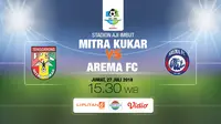 Mitra Kukar vs Arema FC