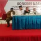 Panitia Pelaksana Maulid Nabi dan Reuni Alumni 212 saat menggelar konferensi pers, Jakarta, Jumat (1/12/2017). (Liputan6.com/Fachrur Rozie)