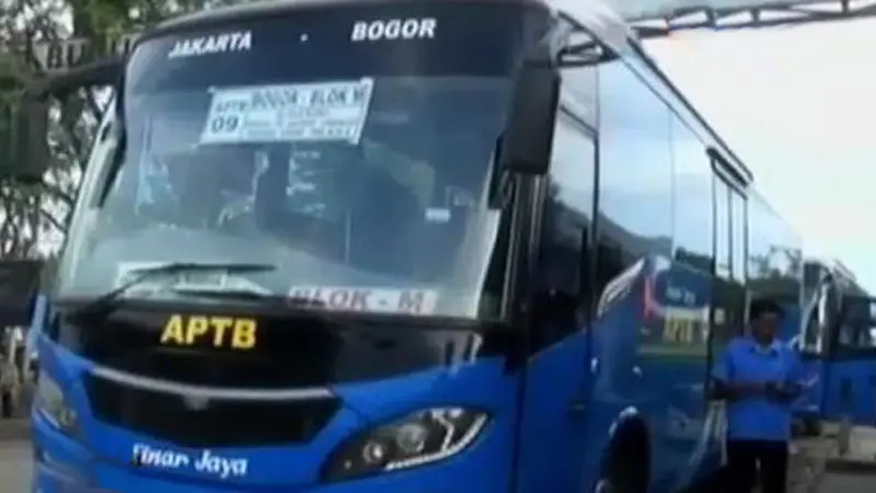 Jalan Sudirman Ditutup, Jumlah Penumpang APTB Bogor-Jakarta Turun