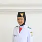 Indrian Puspita Rahmadhani adalah Paskibraka 2019 tingkat nasional dari Provinsi DI Aceh yang dipanggil kembali ke Jakarta untuk melaksanakan tugasnya pada perayaan HUT ke-75 RI di Istana Merdeka, 17 Agustus 2020 (Foto: Aditya Eka Prawira/Diary Paskibraka LIputan6.com)