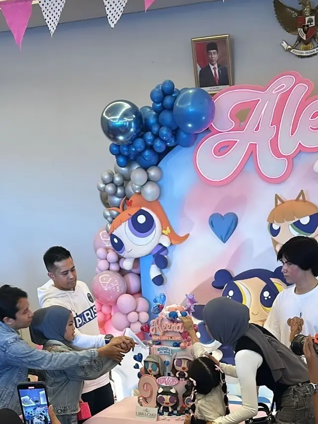 Ultah Aleena Anak Olla Ramlan