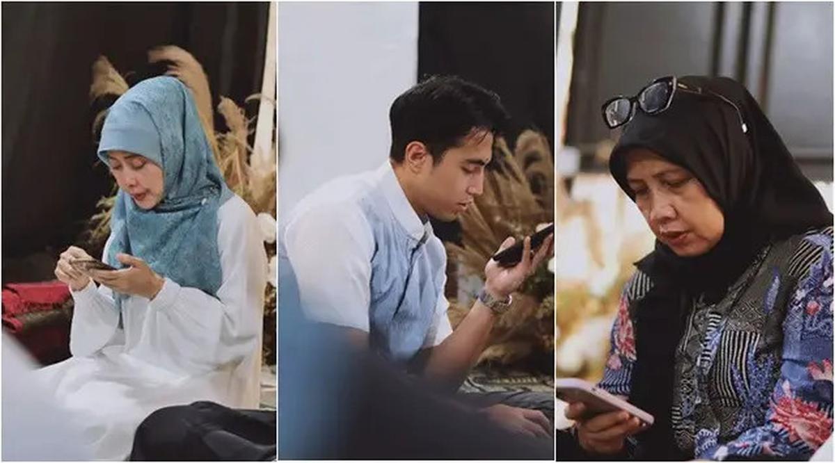 6 Potret Vidi Aldiano Ngabuburit Khotmil Quran Bareng Keluarga, Penuh Kehangatan