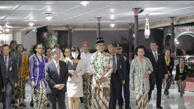 Kaisar Jepang Kunjungi Keraton Jogja