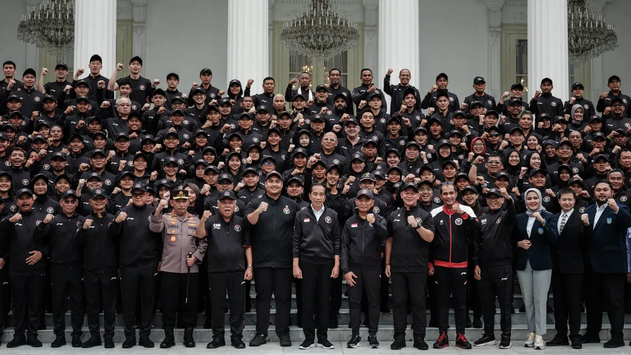 Jokowi Lepas Kontingen Asian Games 2023