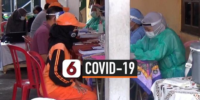 VIDEO: Satu Keluarga Terinfeksi Covid-19, Puluhan Warga Jalani Tes Swab