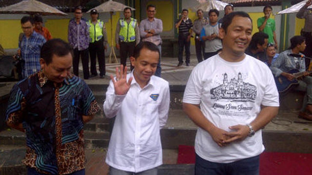 Dikawal ketat polisi, 3 Cawali Kota Semarang debat kebudayaan