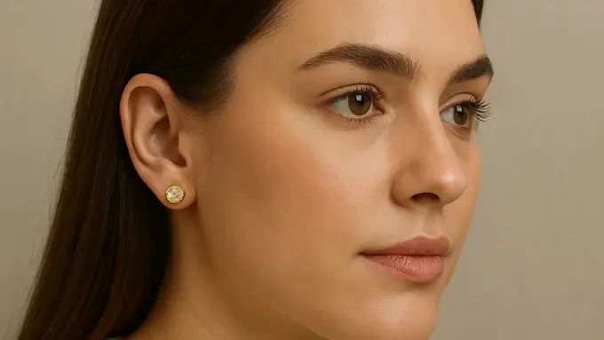 7 Model Anting Emas Tusuk Terbaru 2025, Simpel tapi Elegan untuk Berbagai Gaya