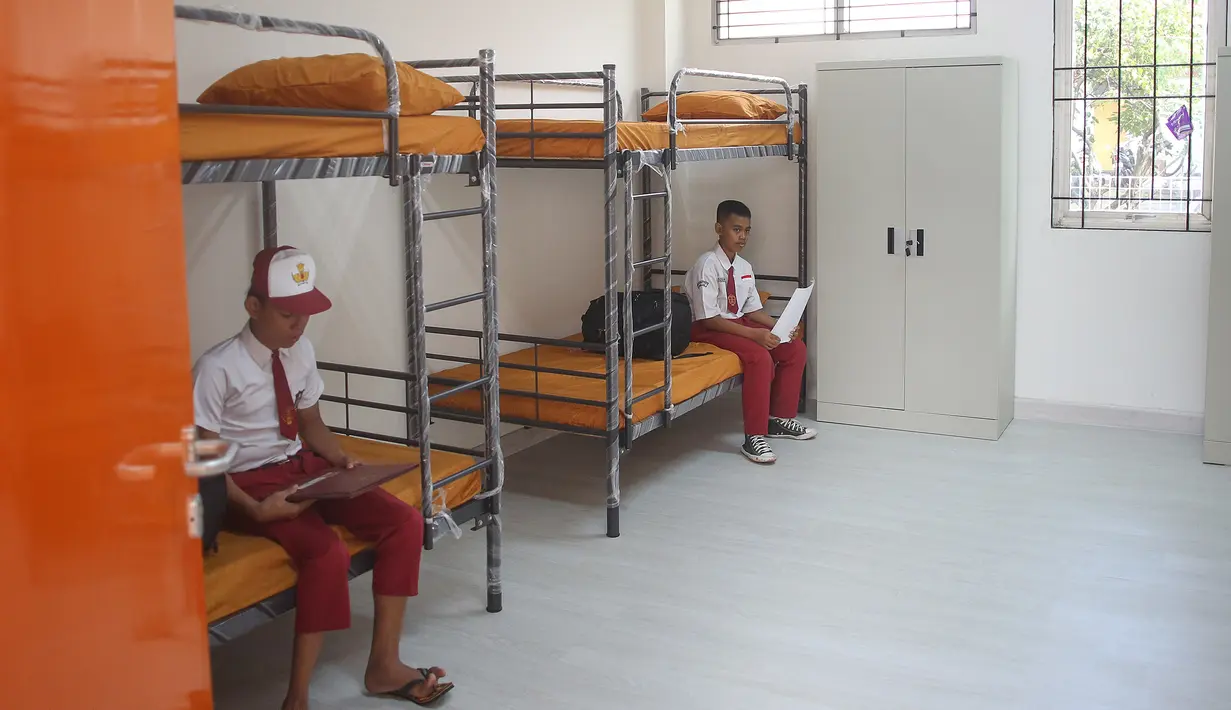 Rencananya, simulasi Sekolah Rakyat dilaksanakan selama 2 hari, yaitu pada 9-10 Juli 2025. Nantinya, para siswa akan menginap di asrama yang telah disediakan. (merdeka.com/Arie Basuki)