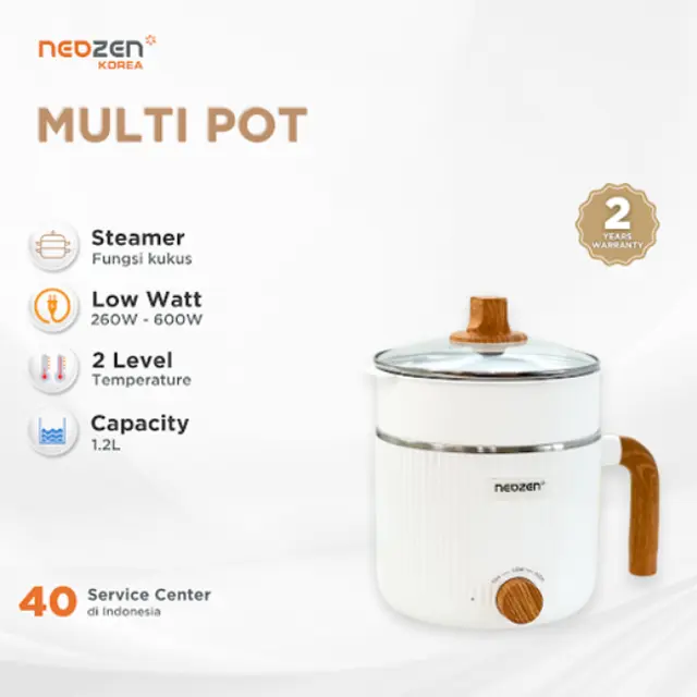 Neozen Electric Multipot with Steamer (Foto: Neozen)