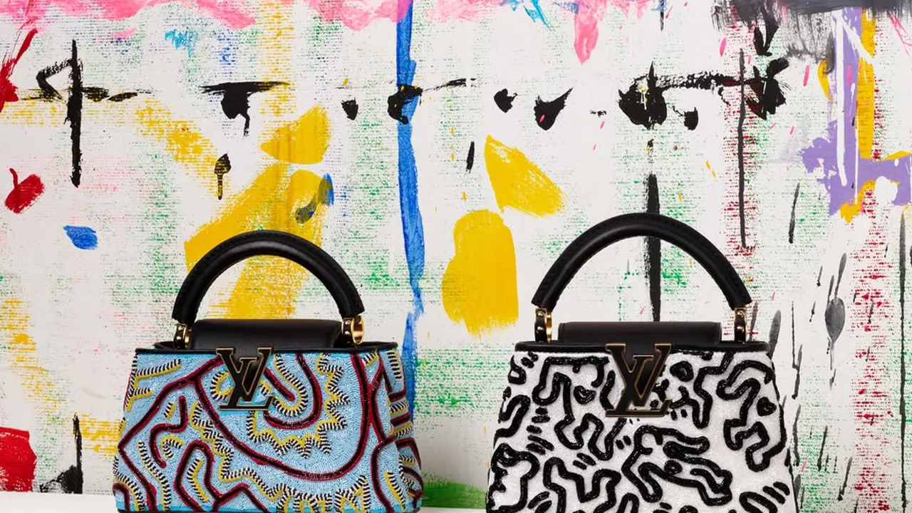 Louis Vuitton Sulap Tas Capucines Jadi Kanvas Seni Lewat Karya Keith Haring