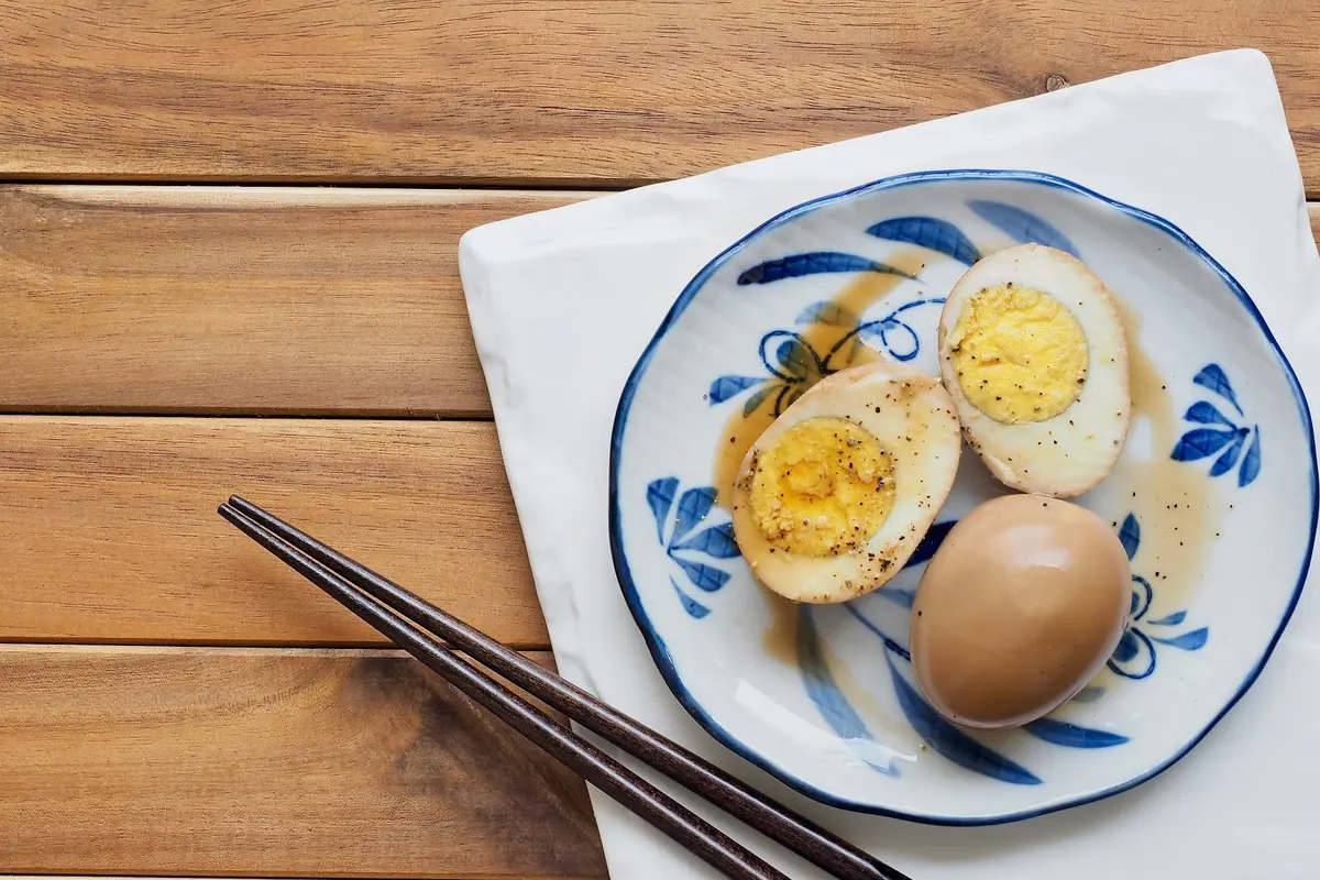 telur kecap asin