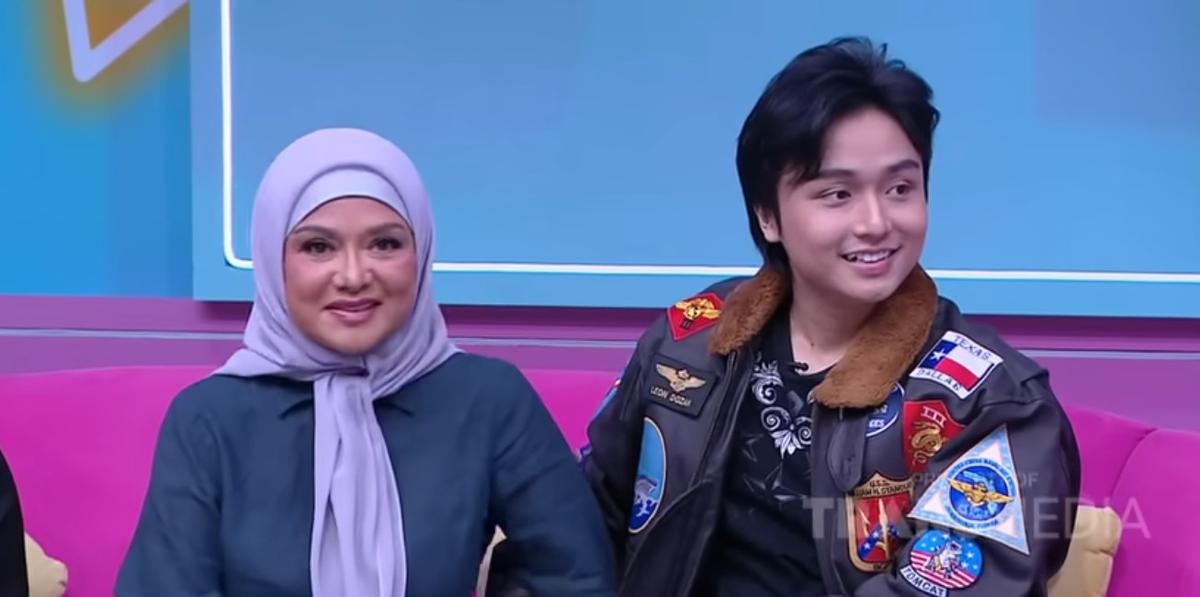 Potret Leon Dozan Bersama Sang Mama, Betharia Sonata