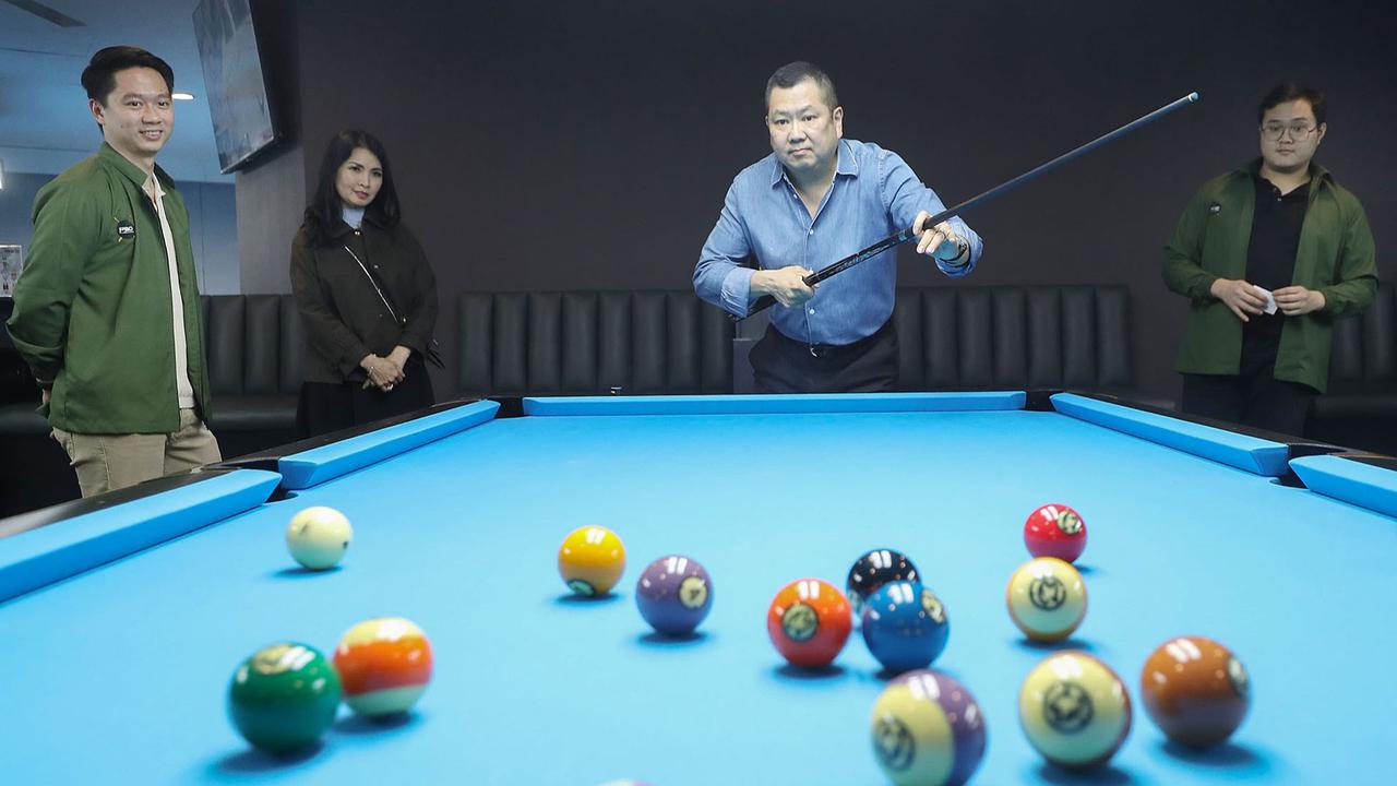 Arena Biliar Berstandar KompetisiI internasional Resmi Dibuka, Ketum POBSI Hary Tanoe Berharap Lahirkan Juara Dunia