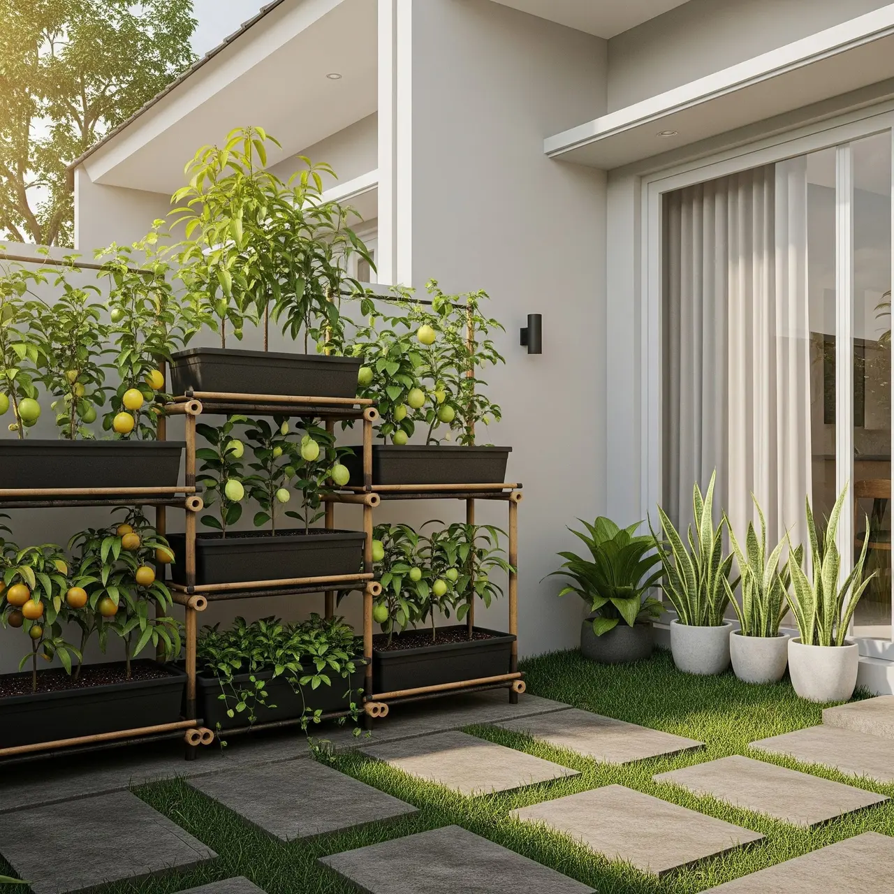 9 Rak Pohon Buah Vertikal untuk Rumah Minimalis, Maksimalkan Lahan Sempit