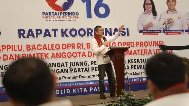 Ketua Umum Perindo, Hary Tanoesoedibjo