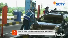 Kapolda Jawa Timur memantau langsung lokasi penyekatan, dan meminta kepada anggotanya untuk tetap bekerja sungguh-sungguh, dalam upayanya mengurangi penyebaran Covid-19 di titik rawan.