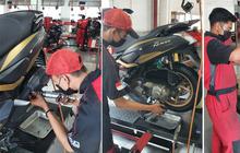 Usaha Servis Motor Kebanjiran Langganan Jelang Lebaran, Ada yang Terpaksa Buka Sampai Sahur