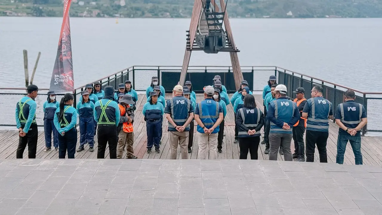 Kedatangan logistik F1 Powerboat