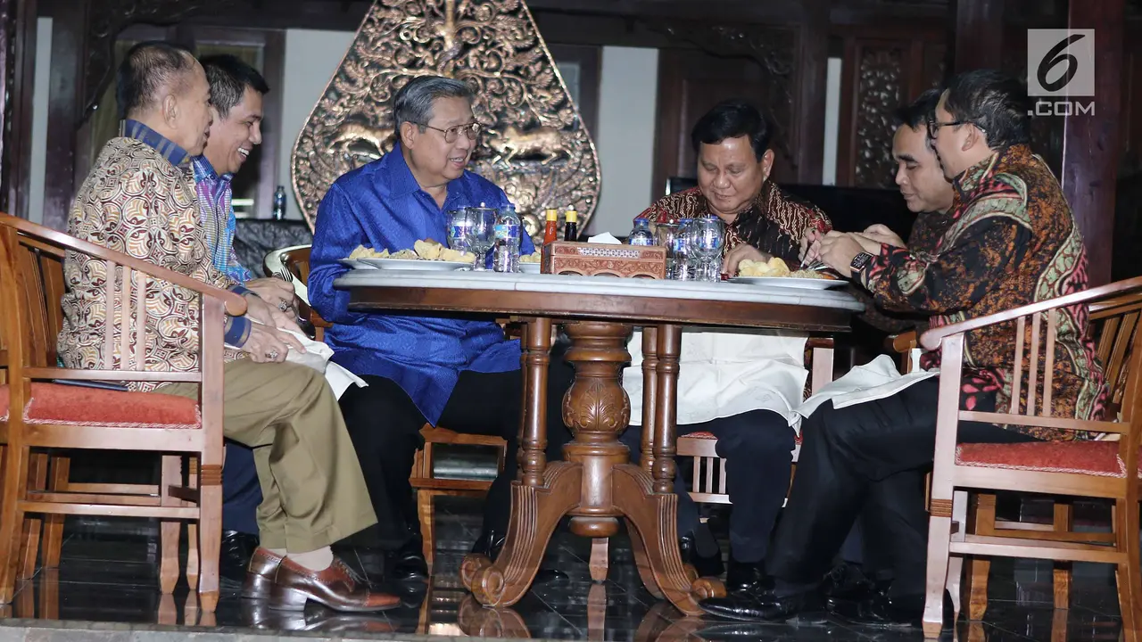 Pertemuan SBY dan Prabowo