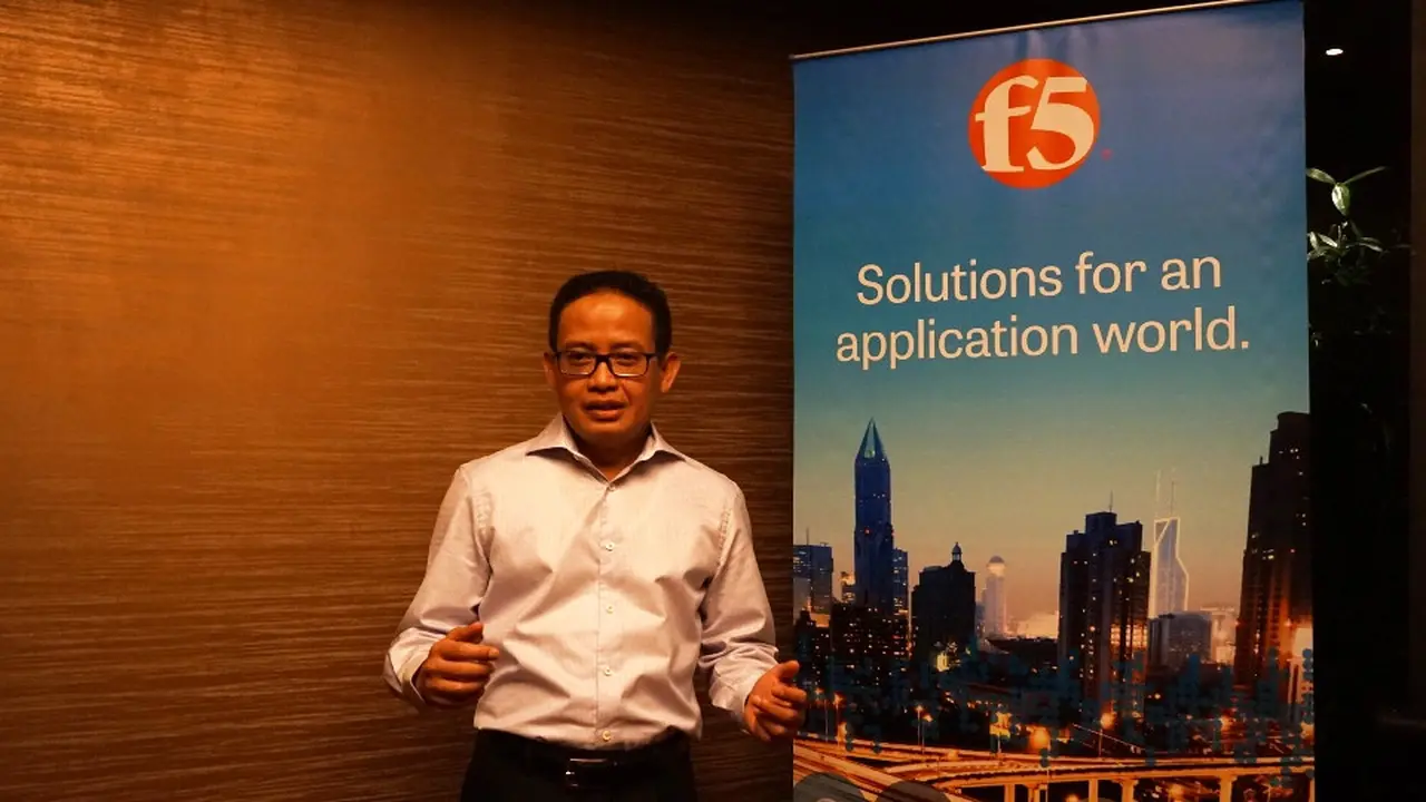 Fetra Syahbana, Country Manager F5 Network Indonesia. Liputan6.com/Agustin Setyo Wardani
