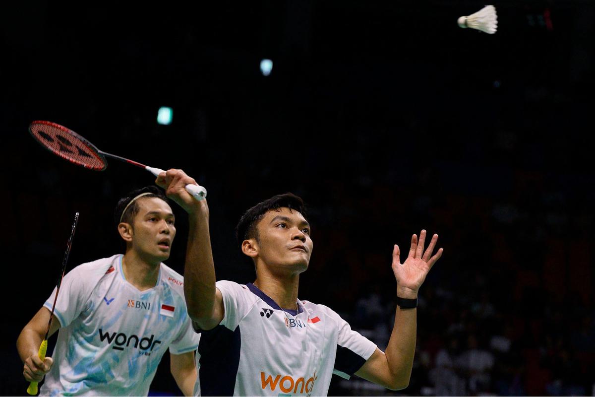 FOTO: Fajar/Fikri Melaju ke Final Korea Open 2025 Usai Tumbangkan Wakil Taiwan
