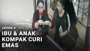 Berkali-kali Beraksi, Ibu dan Anak Berkomplot Curi Perhiasan di Toko Emas
