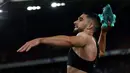 Neal Maupay. Striker Brighton ini menjadi pencetak gol paling telat musim ini di Liga Inggris dengan golnya pada menit ke-97 plus 43 detik saat melawan tuan rumah Southampton di St Mary's Stadium, 4 Desember 2021. Golnya membuat laga berakhir imbang 1-1. (AFP/Adrian Dennis)