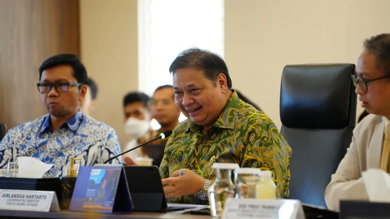 Menteri Koordinator (Menko) Bidang Perekonomian Airlangga Hartarto. (Foto: Kemenko Bidang Perekonomian)