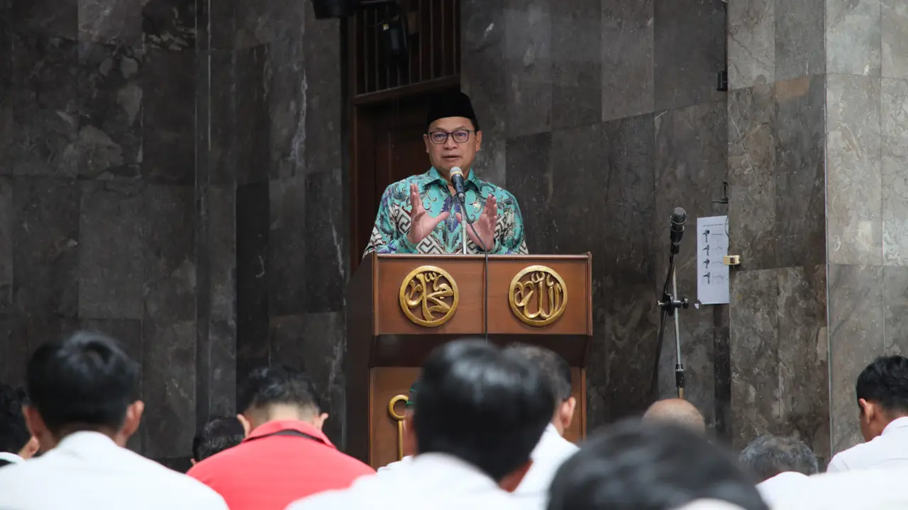 Kepala BPOM yang juga ilmuwan kedokteran, Taruna Ikrar, mengatakan soal manfaat puasa bagi tubuh. (Foto: Dok BPOM)