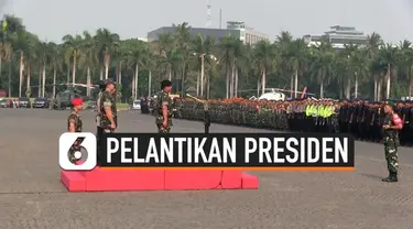 Pasukan gabungan TNI-Polri akan mengamankan proses pelantikan Presiden dan Wakil Presiden 2019-2014. Sedikitnya 30 ribu personil disebar menjaga objek-objek vital.