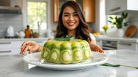 resep puding lumut ©Ilustrasi dibuat AI