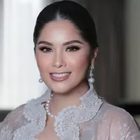 Annisa Pohan di Wisuda Almira Yudhoyono. [@barry_irawan]