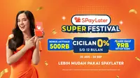 Spesial! SPayLater Super Festival Bareng Lyodra, Flash Sale 9RB iPhone 9RB &amp; Bonus Aktivasi 500RB