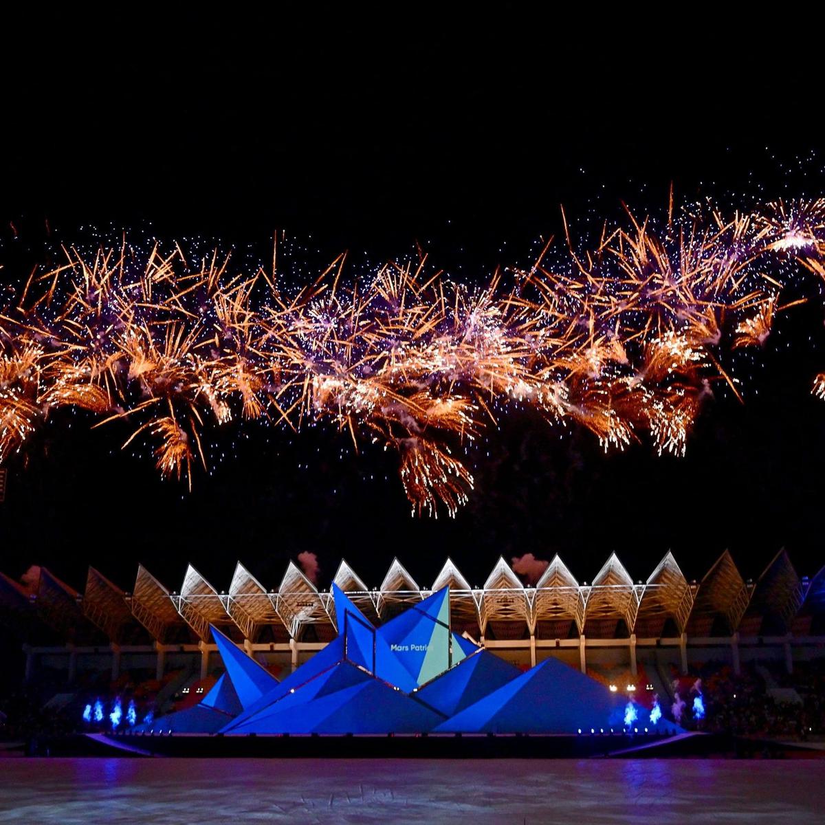 Presiden Jokowi Buka Pekan Olahraga Nasional (PON) XXI Tahun 2024 di Stadion Harapan Bangsa, Kota Banda Aceh