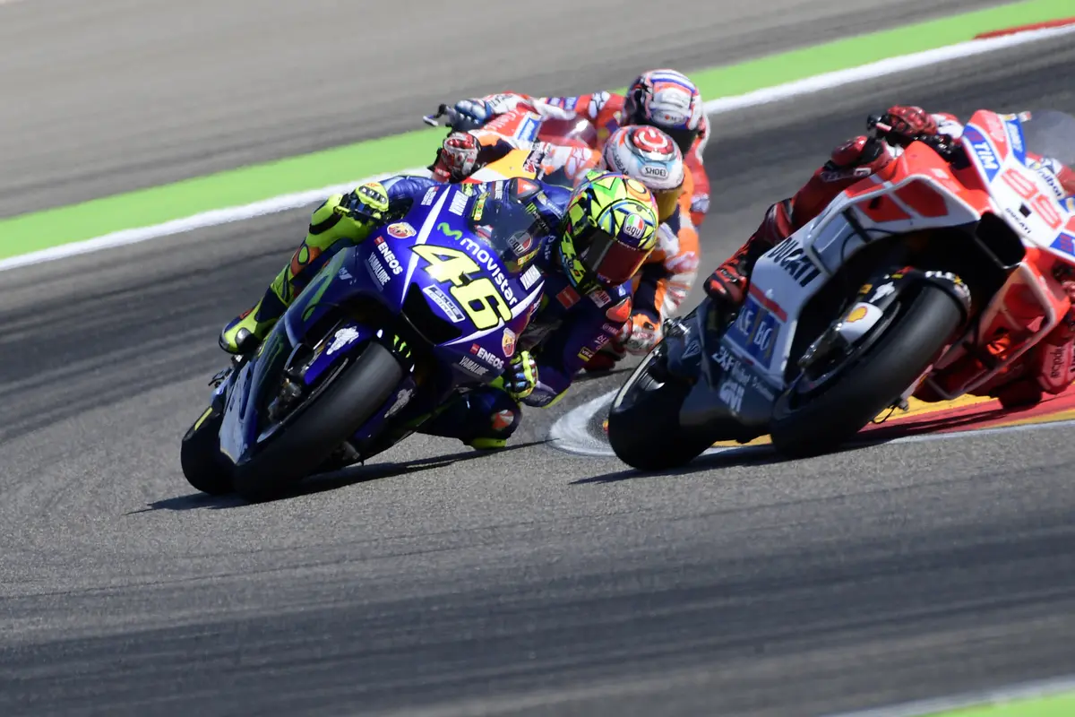 Valentino Rossi, Marc Marquez, MotoGP 2017