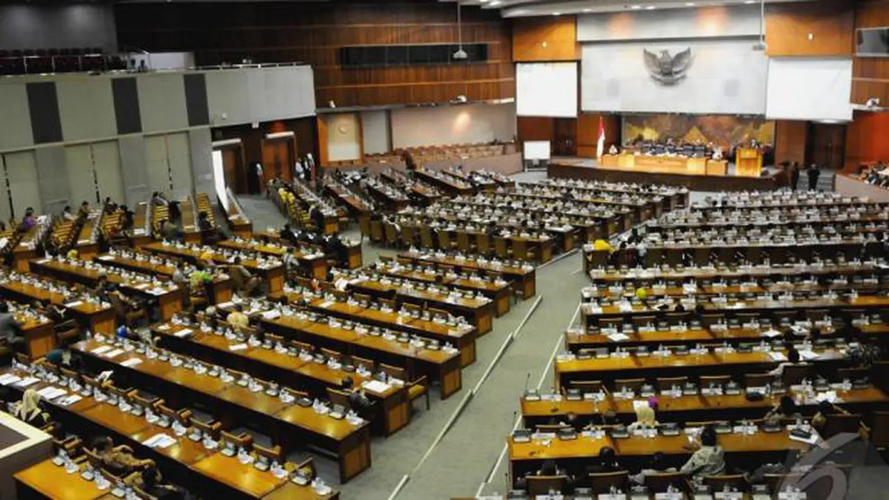 Sidang paripurna DPR