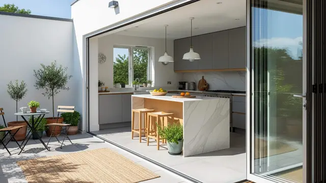 Model Teras Rumah Kecil Nyambung ke Dapur