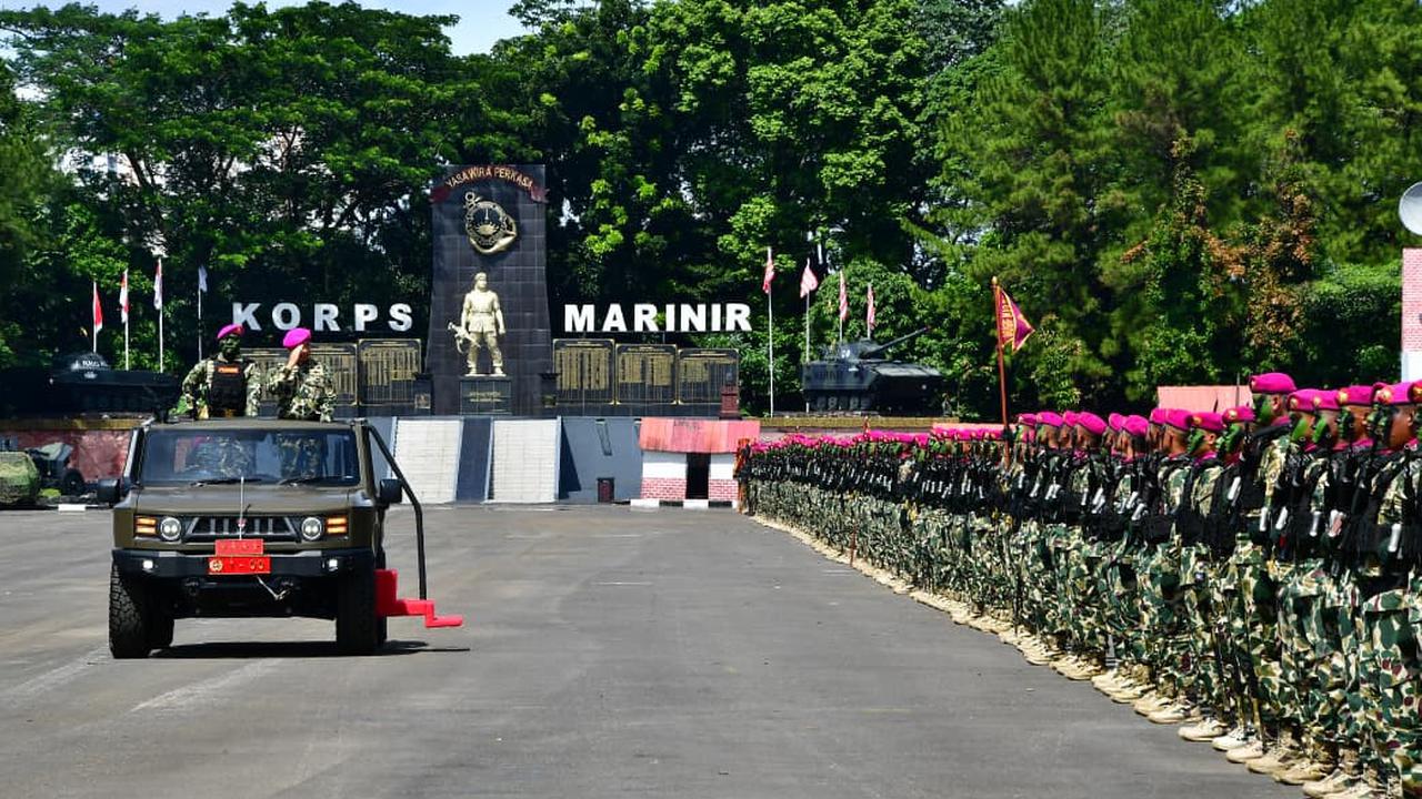HUT ke-80 Korps Marinir TNI AL, Panglima Jenderal Agus Subiyanto Apresiasi Pengabdian Marinir Menjaga NKRI