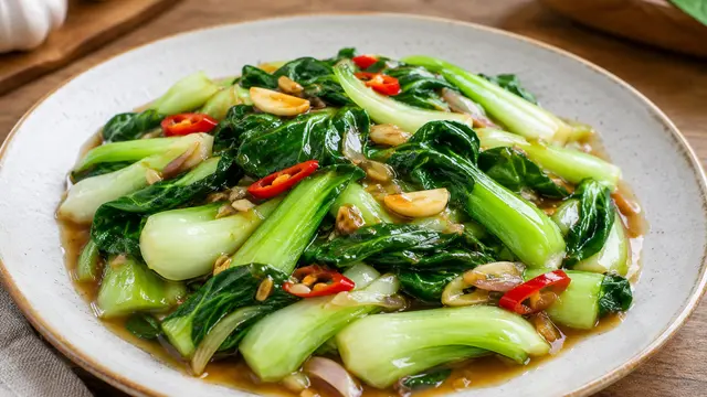 Resep Tumis Pokcoy Saus Tiram yang Renyah dan Gurih