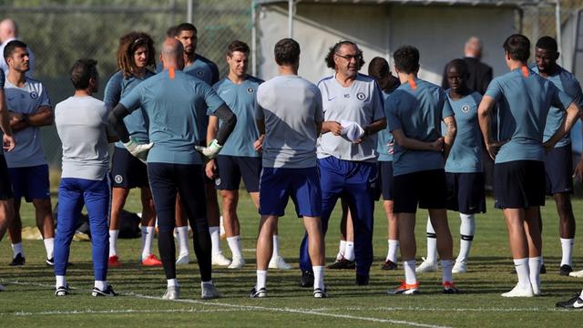 Manajer Chelsea, Maurizio Sarri.