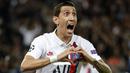 Rekan satu negara Messi, Angel Di Maria telah bergabung di Les Parisiens (julukan PSG) sejak 2015 silam dari Manchester United. Ia merupakan pemain spesialis umpan, tercatat 102 assist di semua pertandingannya bersama PSG. (Foto: AFP/