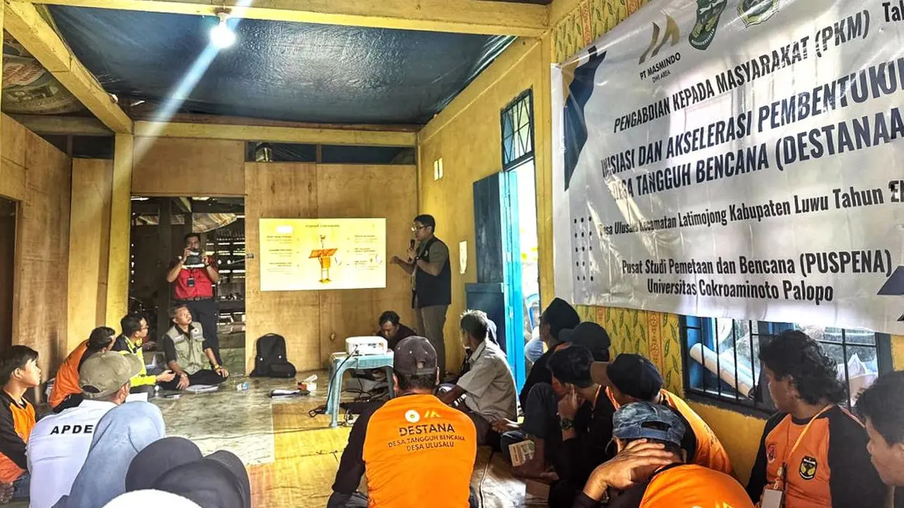 MDA dan UNCP berikan literasi bencana alam kepada warga (Liputan6.com/Istimewa)