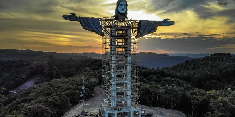 Brasil Bangun Patung Yesus Raksasa Baru, Lebih Tinggi dari Patung Rio de Janeiro