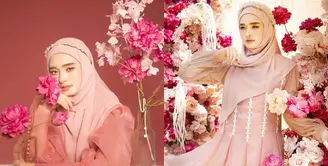 Inara Rusli menjalani pemotretan pertama kali usai lepas cadar bareng fotografer Diera Bachir. [Foto: IG/inararusli/dierabachir].