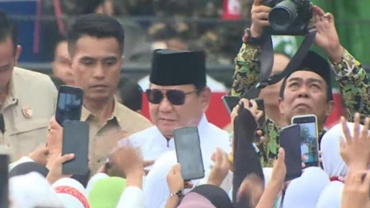 Presiden Prabowo Hadiri Mujahadah Kubro NU di Malang, Disambut Ribuan Nahdliyin