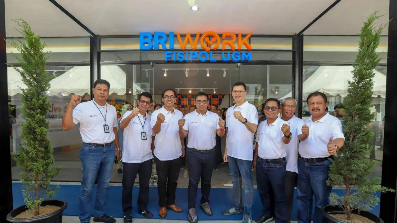 BRI Buka Kantor Bank Terintegrasi Coworking Space Pertama di Indonesia