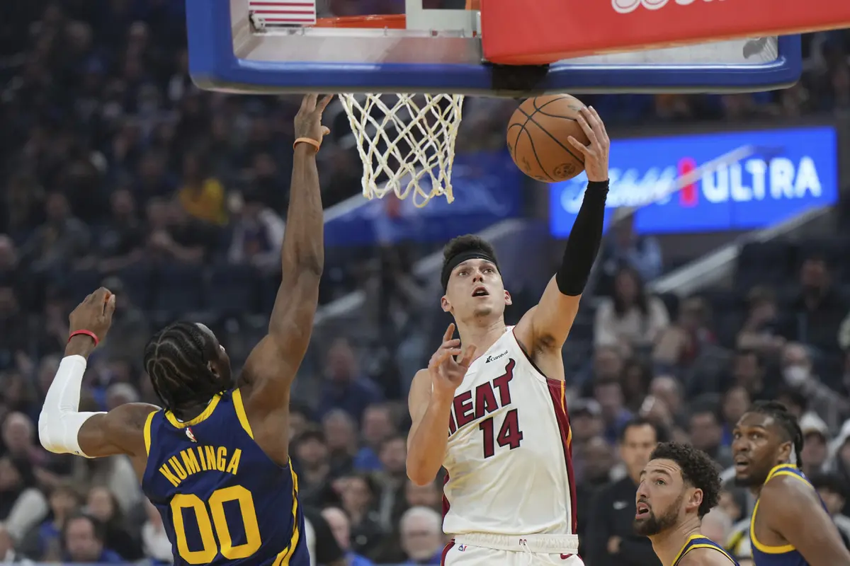 Tyler Herro memimpin Heat mengalahkan Warriors di lanjutan NBA
