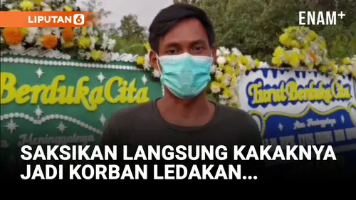 VIDEO: Korban Selamat Ledakan Garut, Sudah Lama Bekerja dan Selalu Aman