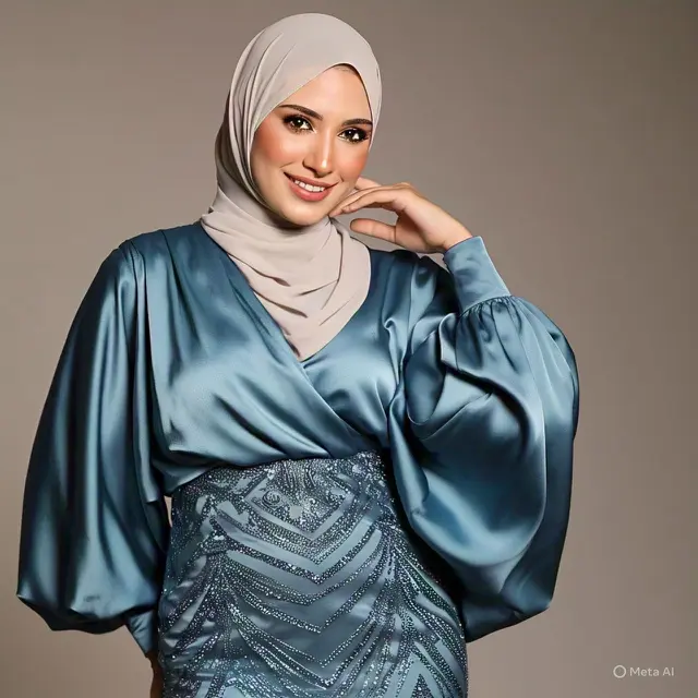 Gamis Mermaid Dress Simpel